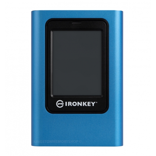Ironkey Vault Privacy 80 1.9TB (1920GB) External Portable SSD, USB 3.2, Gen1 , Type-C, XTS-AES, Encrypted, Touch Screen, FIPS 197