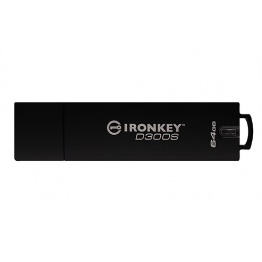 Ironkey 64GB USB 3.1 D300S Encrypted Flash Drive FIPS 140-2 Level 3