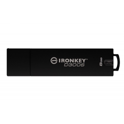 Ironkey 8GB USB 3.1 D300S Encrypted Flash Drive FIPS 140-2 Level 3
