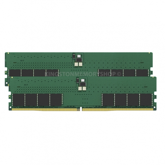 Kingston KVR48U40BD8K2-64 64GB (32GB x2) DDR5 4800MT/s Non ECC Memory RAM DIMM