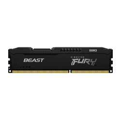 Kingston FURY Beast Black KF316C10BB/4 4GB DDR3 1600MT/s Memory, DIMM