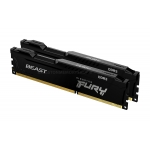Kingston FURY Beast Black KF316C10BBK2/8 8GB (4GB x2) DDR3 1600MT/s Memory, DIMM