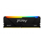 Kingston FURY Beast RGB KF426C16BBAK2/32 32GB (16GB x2) DDR4 2666MT/s Black DIMM