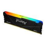 Kingston FURY Beast RGB KF432C16BBAK2/16 16GB (8GB x2) DDR4 3200MT/s Black DIMM