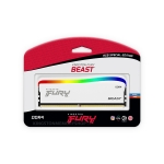Kingston FURY Beast RGB KF436C18BWA/16 16GB DDR4 3600MT/s White DIMM [Special Edition]