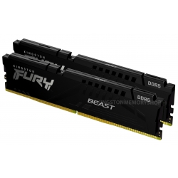 Kingston FURY Beast KF548C38BBK2-64 64GB (32GB x2) DDR5 4800MT/s Black DIMM