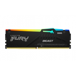 Kingston FURY Beast RGB KF556C40BBA-16 16GB DDR5 5600MT/s Black DIMM