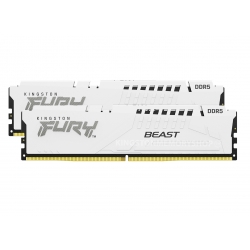 Kingston FURY Beast KF552C40BWK2-32 32GB (16GB x2) DDR5 5200MT/s White DIMM [XMP]