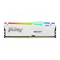 Kingston FURY Beast RGB KF552C36BWEA-16 16GB DDR5 5200MT/s White DIMM [EXPO]