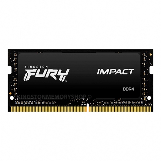 Kingston FURY Impact Black KF432S20IB/32 32GB DDR4 3200MT/s Memory, SODIMM