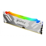Kingston FURY Renegade RGB KF580C38RWAK2-32 32GB (16GB x2) DDR5 8000MT/s Silver/White DIMM [XMP]