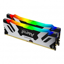Kingston Fury Renegade Silver RGB KF560C32RSAK2-32 32GB (16GB x2) DDR5 6000MT/s Non ECC DIMM