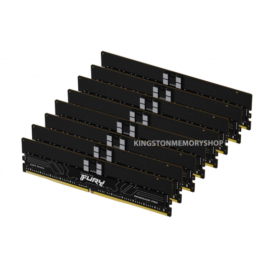 Kingston FURY Renegade KF560R32RBK8-256 256GB (32GB x8) DDR5 6000MT/s ECC Registered RAM Memory DIMM