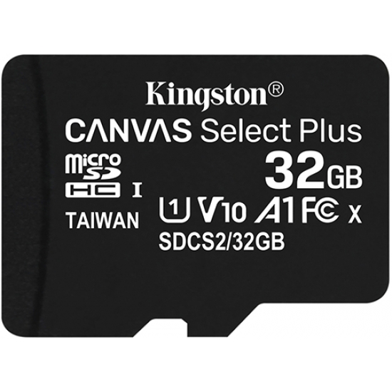 Kingston 32GB Motorola Moto Z Play Droid MicroSDHC Canvas Select Plus Card Verified by SanFlash. 100MBs Works with Kingston
