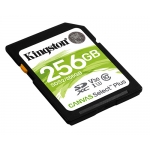 Kingston 256GB Canvas Select Plus SD (SDXC) Card U3, V30, 100MB/s R, 85MB/s W