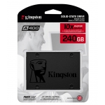 Kingston 240GB A400 SSD 2.5 Inch 7mm, SATA 3.0 (6Gb/s), 500MB/s R, 350MB/s W