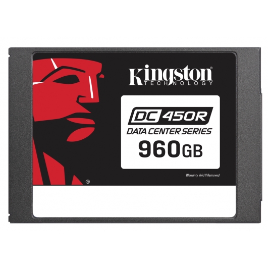 Kingston 960GB DC450R SSD 2.5 Inch 7mm, SATA 3.0 (6Gb/s), 3D TLC, 560MB/s R, 530MB/s W