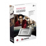 Kingston 2TB (2000GB) XS2000 Portable SSD USB 3.2, 2x2, Type-C, 2000MB/s R