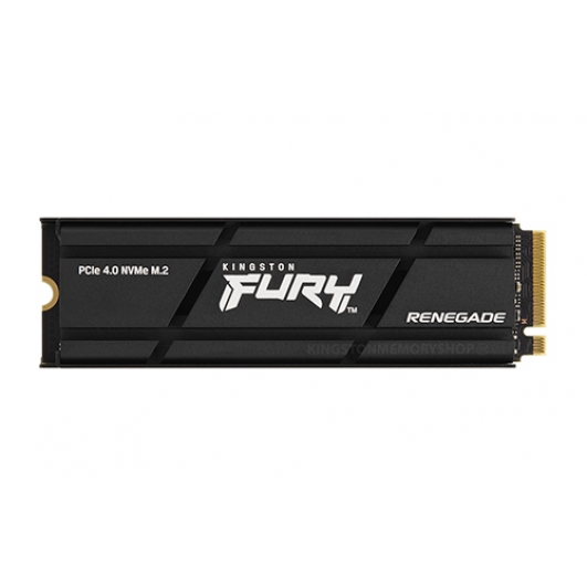 Kingston 2TB (2000GB) Fury Renegade SSD M.2 (2280), NVMe, PCIe 4.0, Gen 4x4, Heatsink, 7300MB/s R, 7000MB/s W