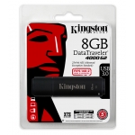 Kingston 8GB DT4000G2 Encrypted Flash Drive USB 3.0, 165MB/s