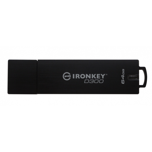 Ironkey 64GB USB 3.0 D300 Encrypted Managed Flash Drive