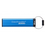 Kingston 8GB DataTraveler Encrypted Flash Drive USB 3.1, Gen1, 120MB/s