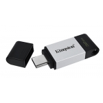 Kingston 32GB DataTraveler DT80 Type-C Flash Drive USB 3.2, Gen1, 200MB/s