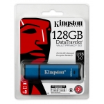 Kingston 128GB DataTraveler Encrypted Flash Drive USB 3.0
