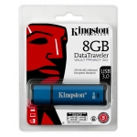 Kingston 8GB DataTraveler Encrypted Flash Drive USB 3.0