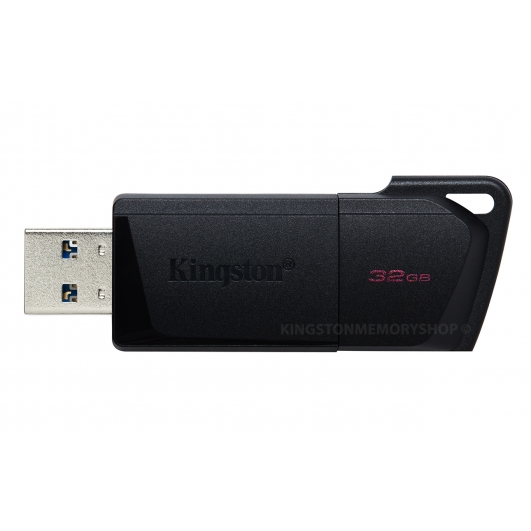 Kingston 32GB DataTraveler Exodia M Type-A Flash Drive USB 3.2, Gen1, Black