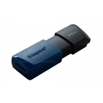Kingston 64GB DataTraveler Exodia M Type-A Flash Drive USB 3.2, Gen1, Black/Blue