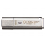 Kingston Ironkey 128GB Locker+ 50 Encrypted Type-A Flash Drive USB 3.2, Gen1, 145MB/s