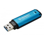 Kingston Ironkey 256GB Vault Privacy 50 Encrypted Type-A Flash Drive USB 3.2, FIPS 197, 230MB/s R, 150MB/s W