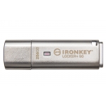 Kingston Ironkey 256GB Locker+ 50 Encrypted Type-A Flash Drive USB 3.2, Gen1, 145MB/s