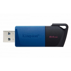 64GB Kingston DataTraveler Exodia M USB Flash Drive - USB 3.2, Gen1, Type-A, R