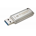 128GB Kingston Ironkey Locker+ 50 USB Flash Drive - USB 3.2, Gen1, Type-A, 145MB/s R, W