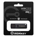 64GB Kingston Locker+ 50 [G2] USB Flash Drive - USB 3.2, Gen2, Type-A, 145MB/s R