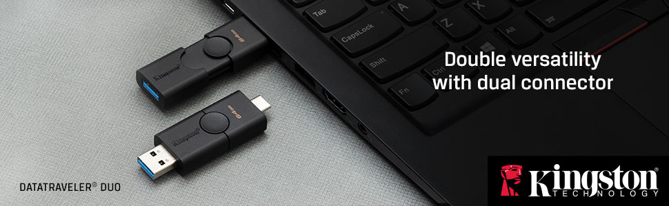 Double versatility with dual connector 